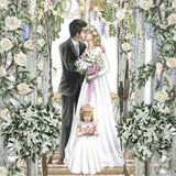 "Wedding Arbour" - 3D Pop Up Greetings Card