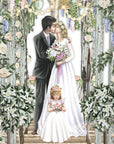 "Wedding Arbour" - 3D Pop Up Greetings Card