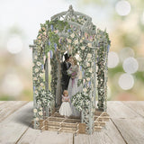 "Wedding Arbour" - 3D Pop Up Greetings Card