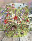 3D Pop Up Greetings Card featuring all the joys of an English wildflower meadow