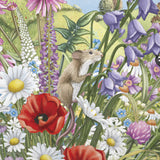 "Wildflowers" - Top of the World Pop Up Greetings Card