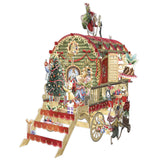 "Christmas Caravan" - 3D Pop Up Christmas Card