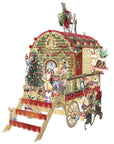 "Christmas Caravan" - 3D Pop Up Christmas Card