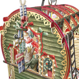 "Christmas Caravan" - 3D Pop Up Christmas Card