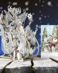 "Snow Queen Sleigh" - 3D Pop Up Christmas Card