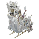 "Snow Queen Sleigh" - 3D Pop Up Christmas Card