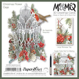 "Christmas Flower Cage" - 3D Pop Up Christmas Card