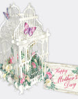 "Mother's Day Flower Cage" - 3D Pop Up Greetings Card