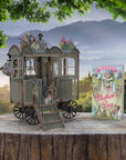 "Mother's Day Shepherd's Hut" - 3D Pop Up Greetings Card