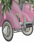 "Mother's Day Pink Flower Car" - 3D Pop Up Greetings Card