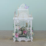 "95 Today Flower Cage" - 3D Pop Up Greetings Card