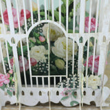 "Mother's Day Flower Cage" - 3D Pop Up Greetings Card