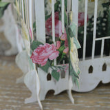 "Mother's Day Flower Cage" - 3D Pop Up Greetings Card