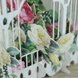 "Mother's Day Flower Cage" - 3D Pop Up Greetings Card