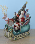 "Santa's Sleigh" - 3D Pop Up Christmas Card