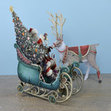 "Santa's Sleigh" - 3D Pop Up Christmas Card