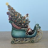 "Santa's Sleigh" - 3D Pop Up Christmas Card