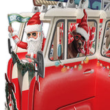 "Santa's Camper" - 3D Pop Up Christmas Card