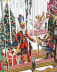 "Christmas puppets" - 3D Pop Up Christmas Card