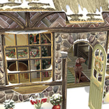 "Cosy Christmas Cottage" - 3D Pop Up Christmas Card