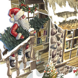 "Cosy Christmas Cottage" - 3D Pop Up Christmas Card