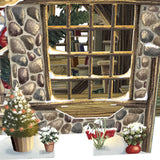 "Cosy Christmas Cottage" - 3D Pop Up Christmas Card